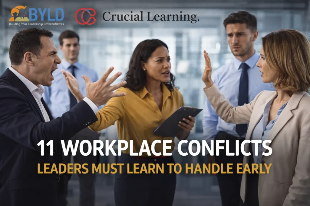 11 Workplace Conflicts Leaders Must Learn to Handle Early