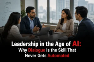 Leadership in the Age of AI: Why Dialogue Is the Skill That Never Gets Automated